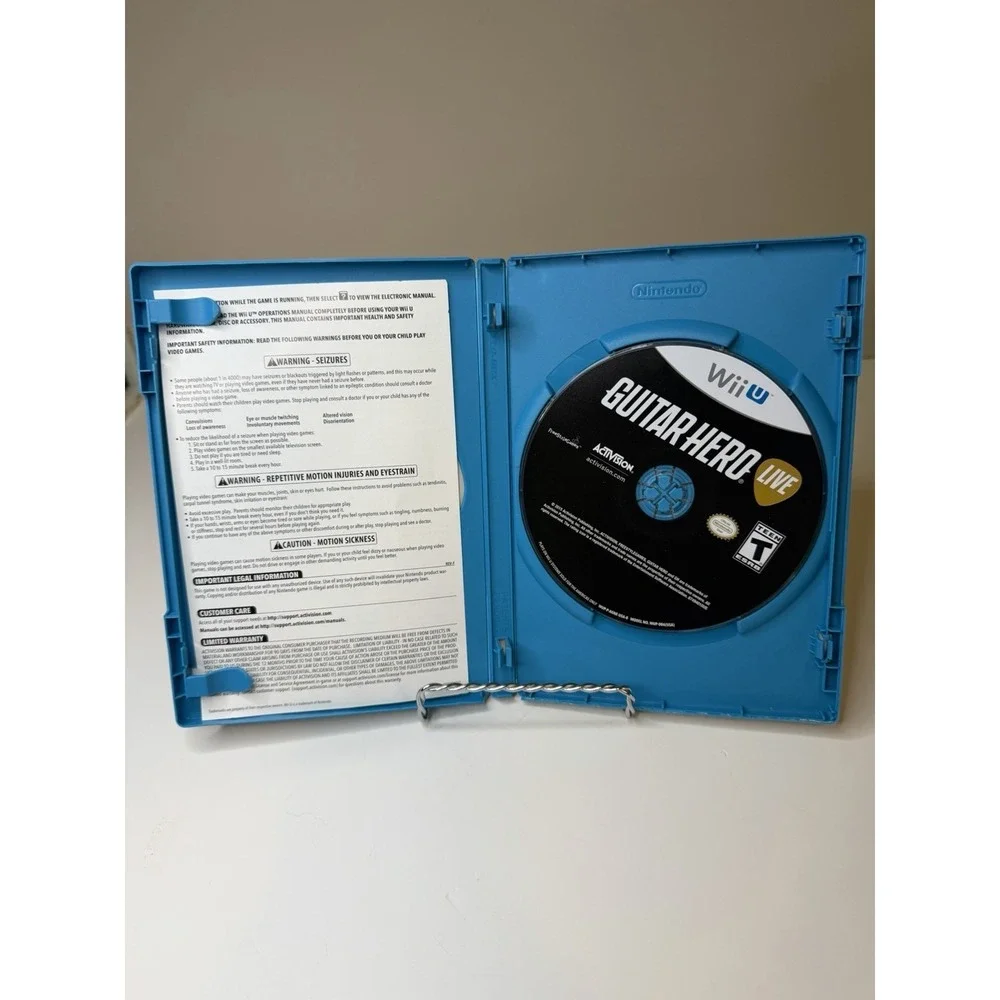 Guitar Hero Live (Nintendo Wii U, 2015)